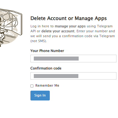 Telegram Login